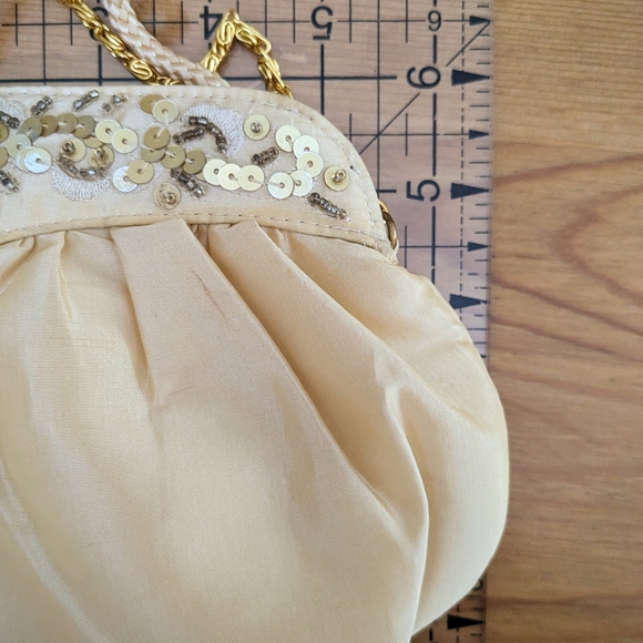 Vtg Nylon Evening Bag - Picture 6 of 7